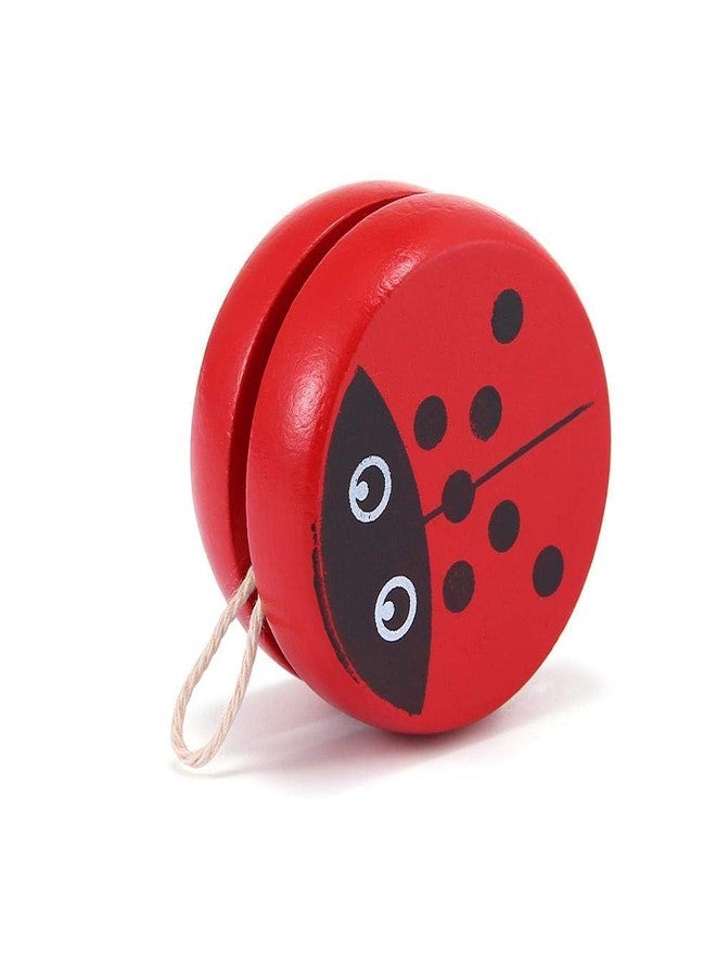 ZELVO High-Speed Wooden Yo-Yo Spinner Toy for Kids - Multicolor, Classic Retro YoYo Game, Durable Wooden Toy (Pack of 1) - Image 1